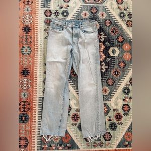 H&M | original straight high rise jean